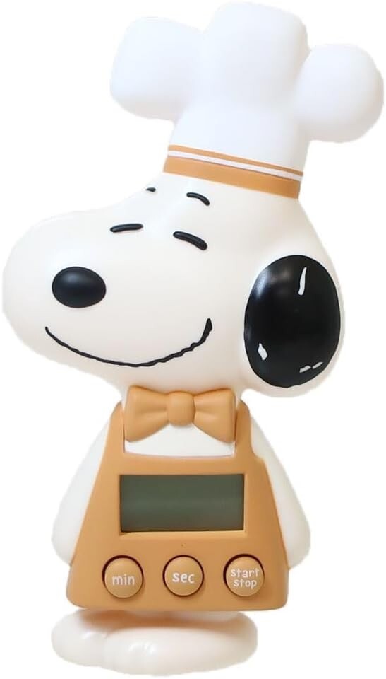 SNOOPY Kitchen Timer Chef Snoopy