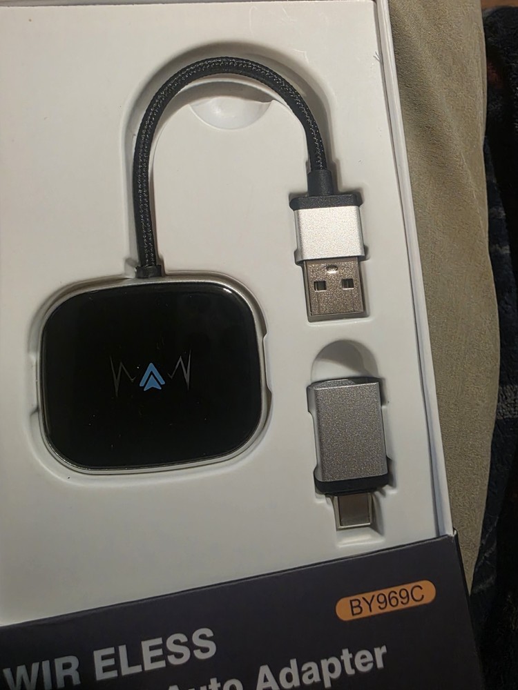 Android Auto Wireless Adapter Carplay Compatible, Latest NFC, Touchscreen
