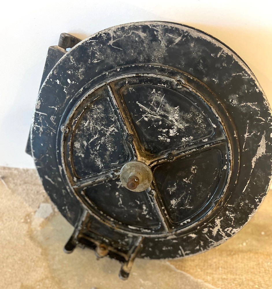Vintage Wheel's Case for Holmes 35mm projector  1930s