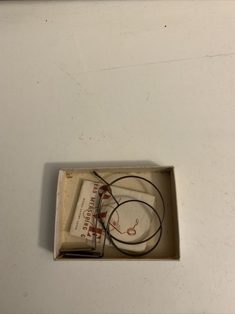 Scherr-Tumico O-Vee Thread Gauges