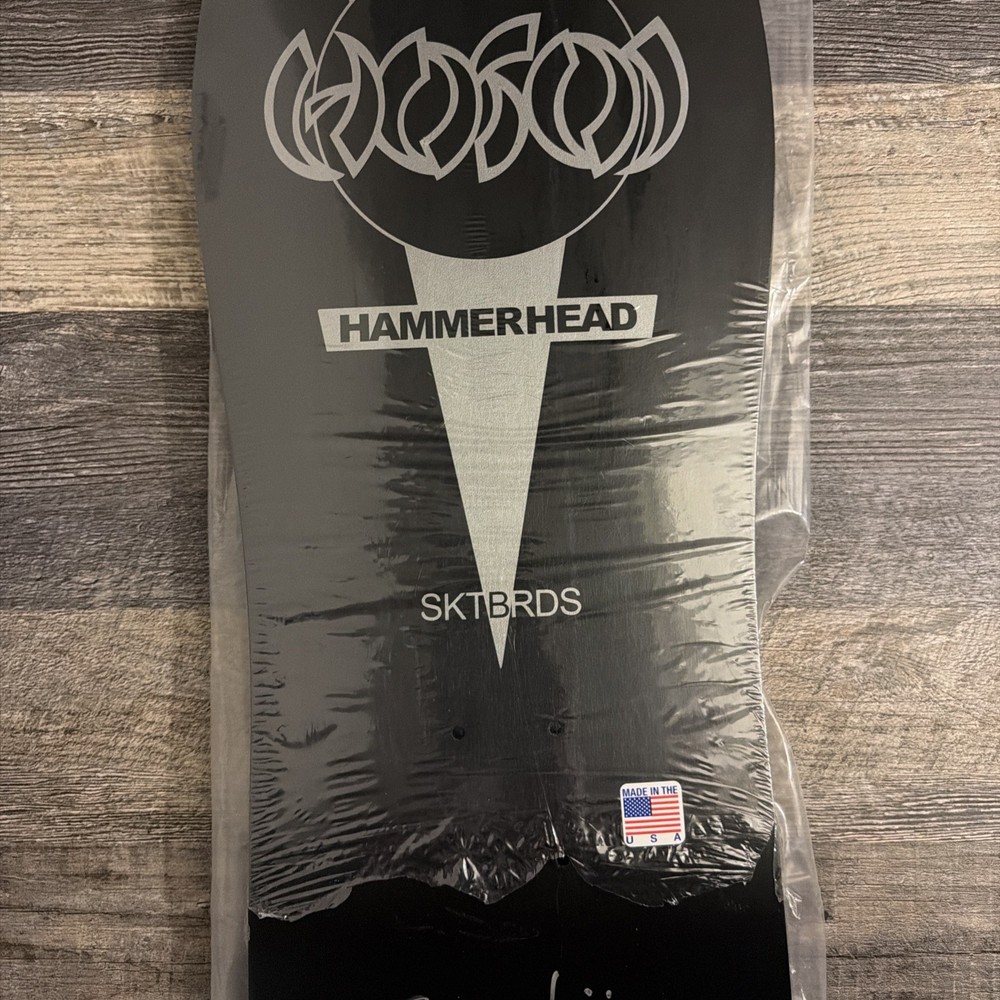 Christian Hosoi Hammerhead Skateboard Deck Autographed