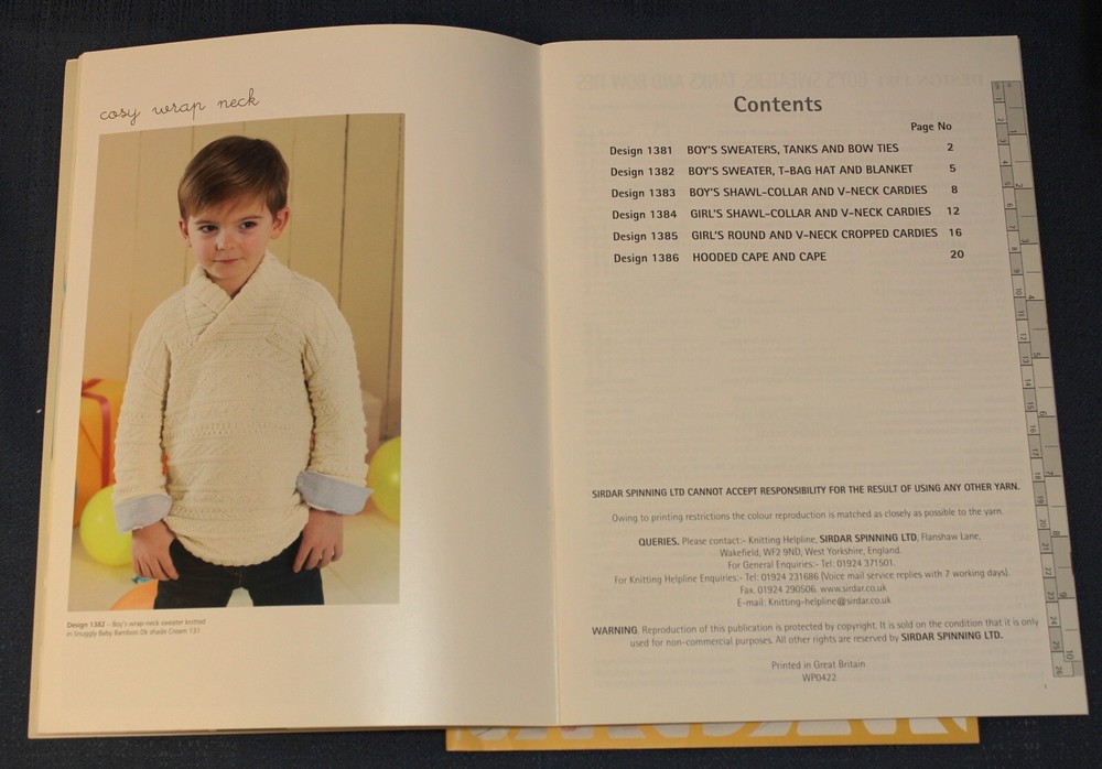 Sirdar - Knit Patterns, Gorgeous Little Suprises, Edition #422