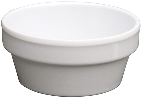 2-1/2oz Melamine Sauce Cups, White (12 Dozen)