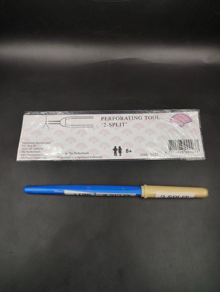 Vintage Pergamano 2 Split Perforating Tool 1125