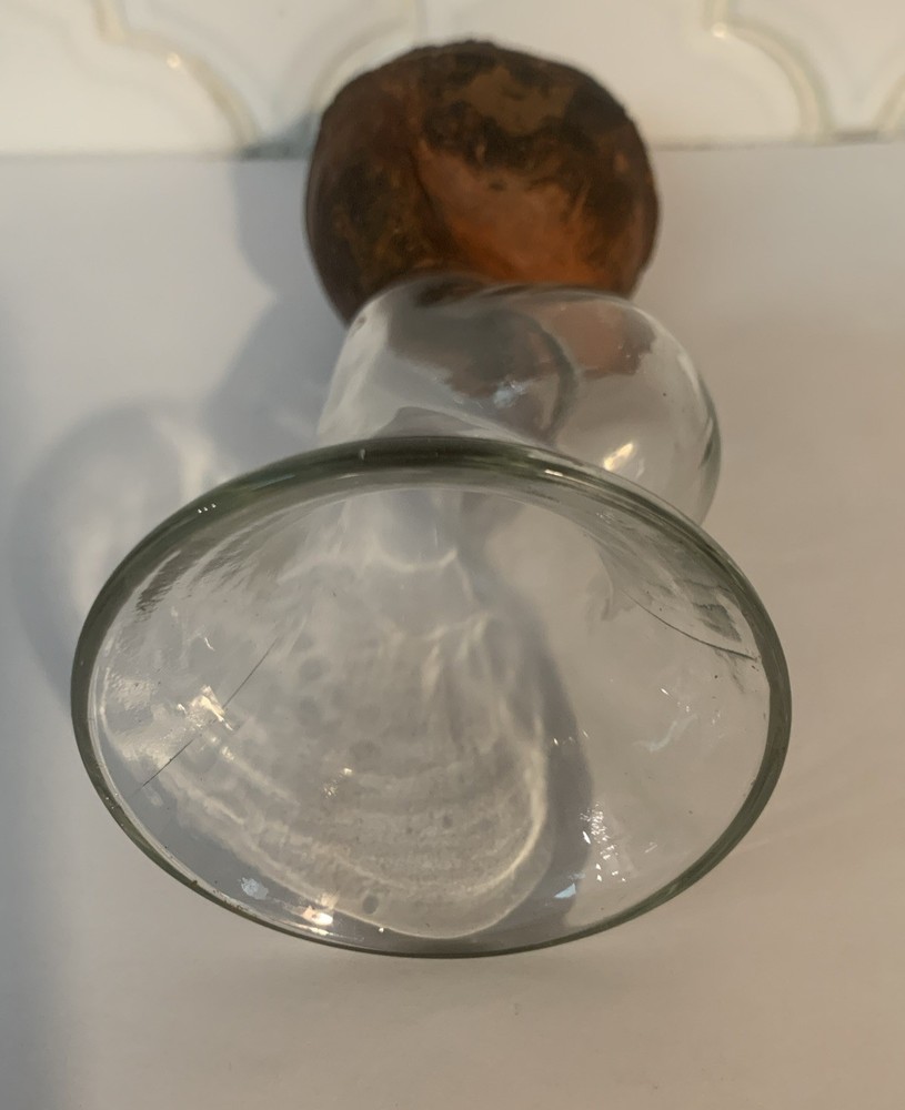 Vintage Glass Breast Pump