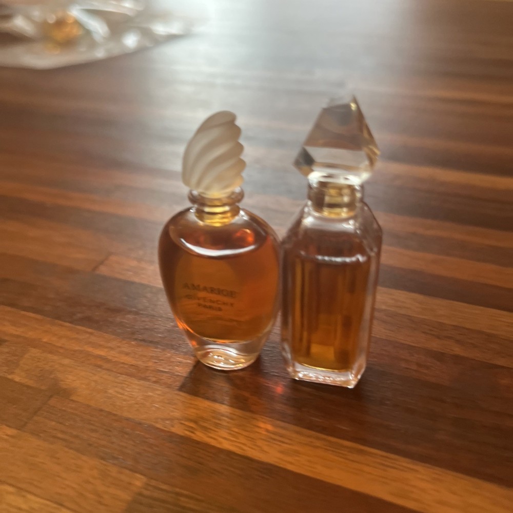 2 Vintage Givenchy Miniature 4ml PARFUM Fragrances
