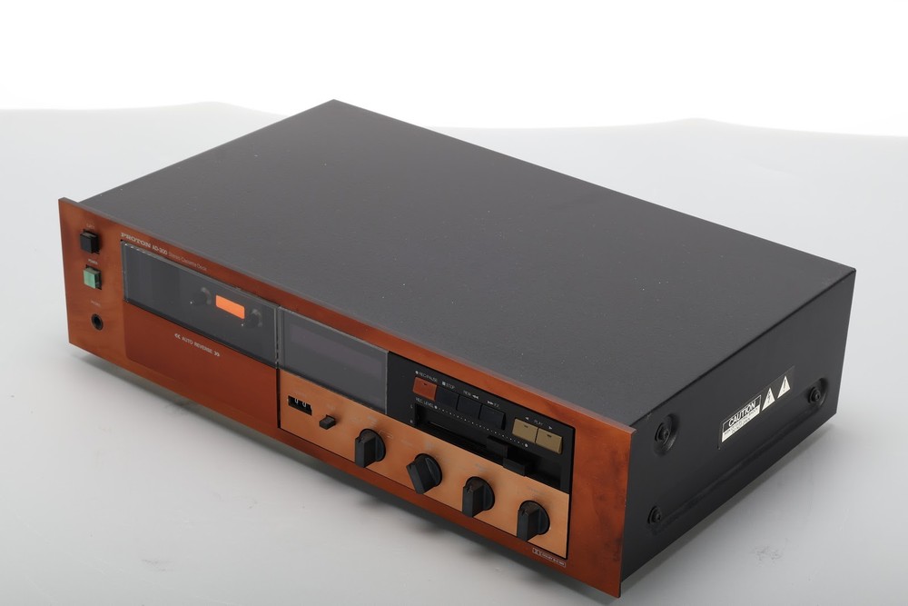 Proton AD-300 Stereo Cassette Tape Deck - Fair Condition