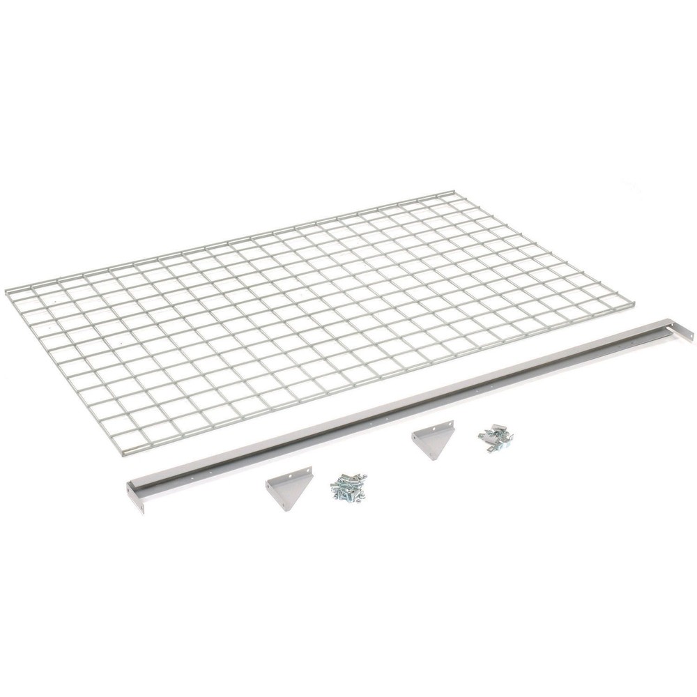 Global Industrial Wire Mesh Security Cage Accessory Shelf 48"W x 24"D