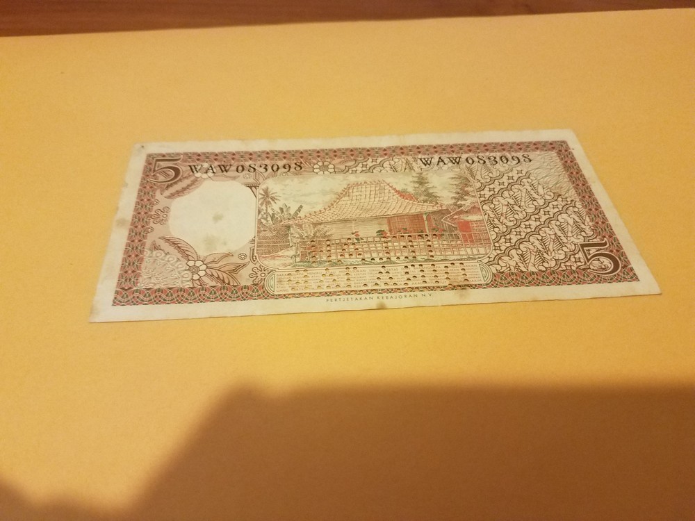 indonesia specimen note