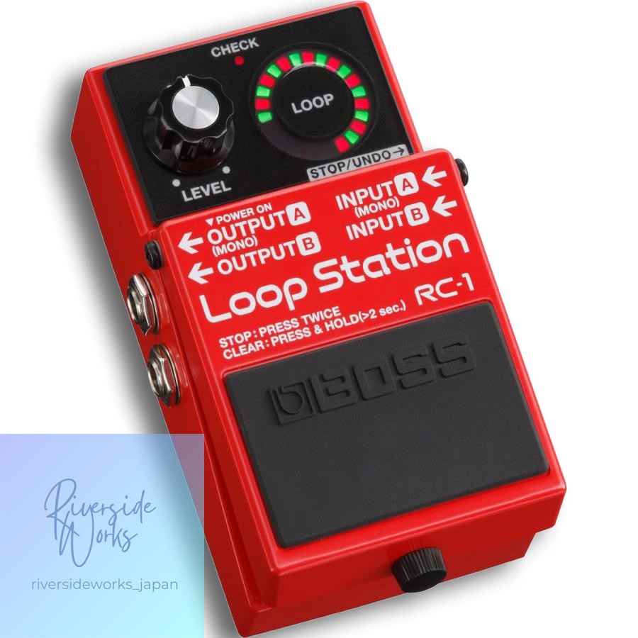 BOSS RC-1 Loop Station with AC Adapter Set Authentic RC1