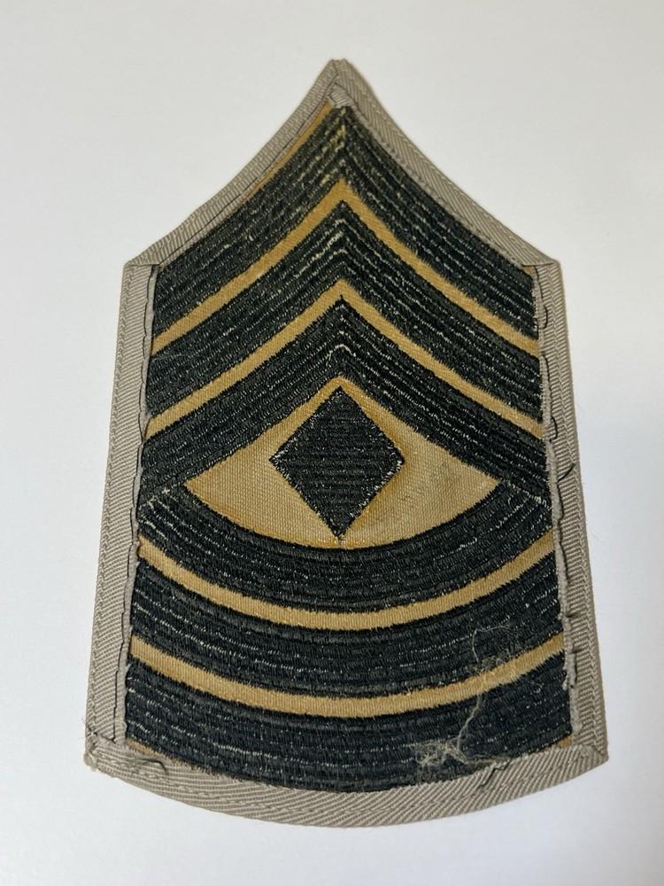 Vintage USMC Marine First Sergeant Summer Service Patch (single) NOS