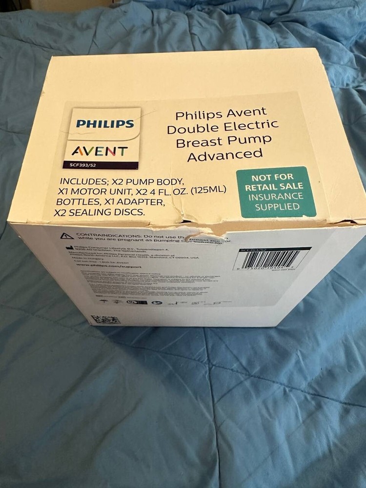 philips avent double electric breast pump