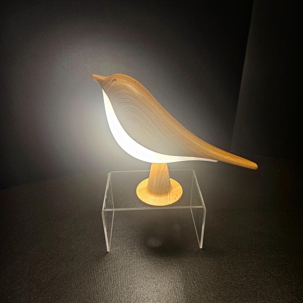 Cordless Bird Bedside Table Lamp with Touch Dimmer Sensor (#390)