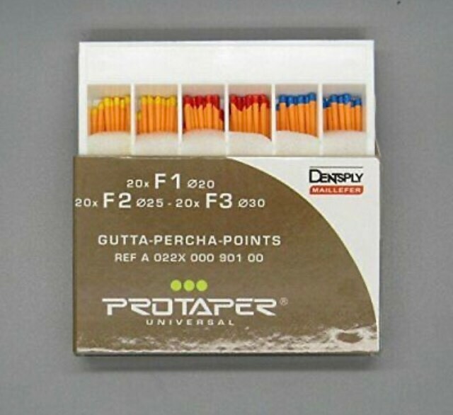 Dentsply Protaper Universal Gutta Percha Points 60 points/box All sizes
