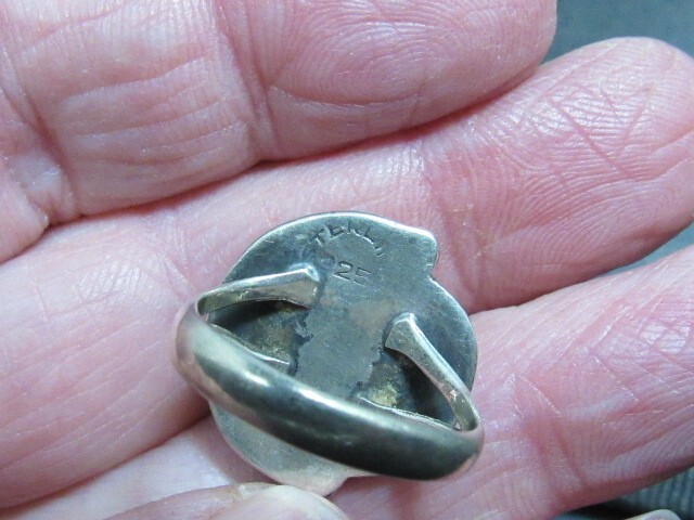 native american sterling ring