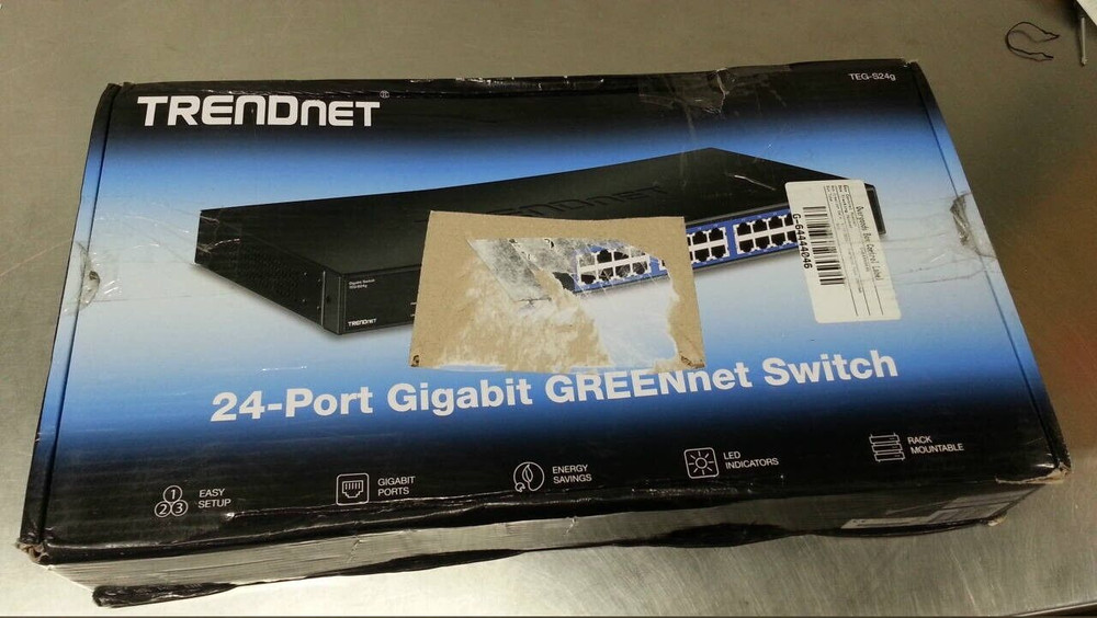 TRENDnet TEG-S24g 24-Port GREENnet Switch