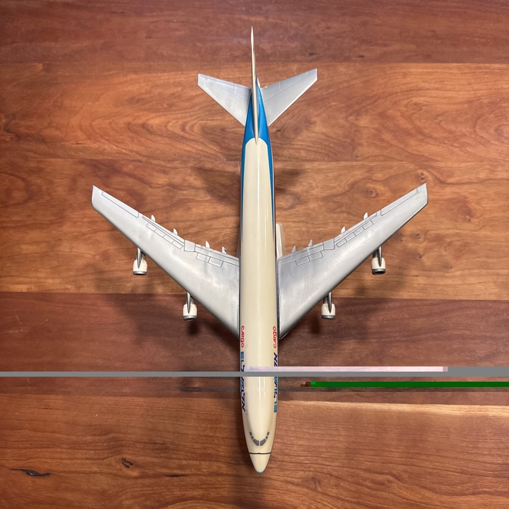 El Al 747-200 Cargo vintage desktop model 1:250