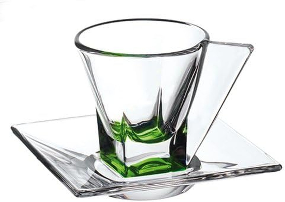Fusion Crystal Multicolor Espresso Set