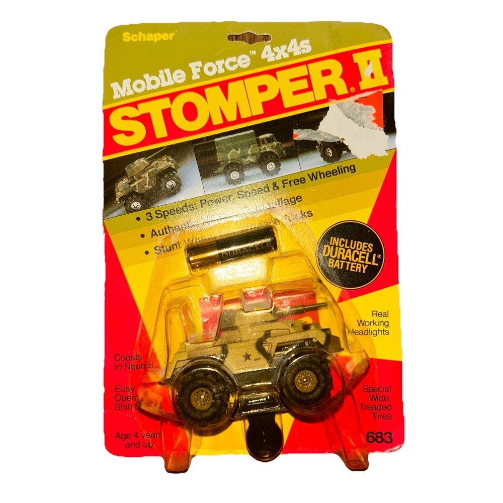 Schaper Mobile Force 4x4 Stomper 2 Sealed Original Packaging