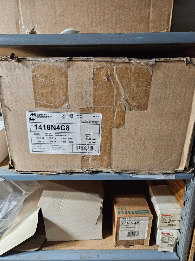 HAMMOND MANUFACTURING 1418N4C8 Enclosure Panel (2 Available)