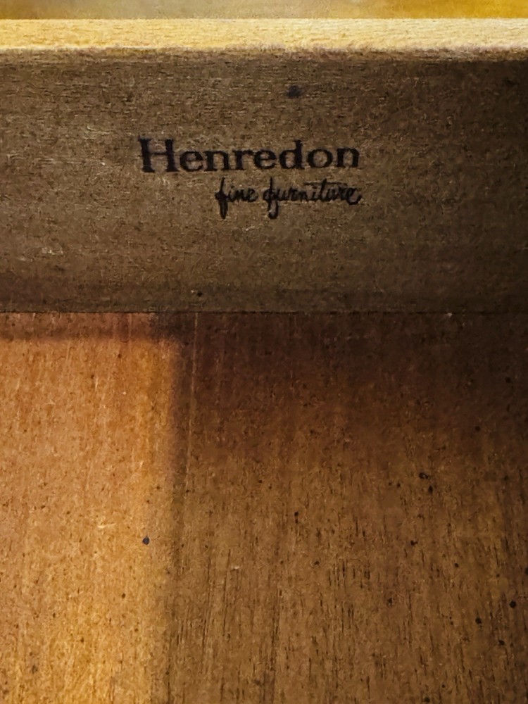 HENREDON Desk Wood 3 Draws