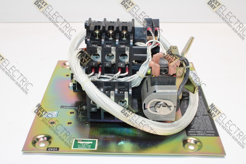Asco, 94037097, 70a Transfer Switch Automatic Standby Generator Emergency 3ph