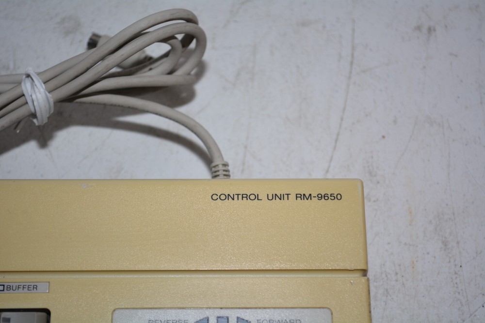 Sony 9650 Video Player Recorder RM-9650 Control Unit #W4748