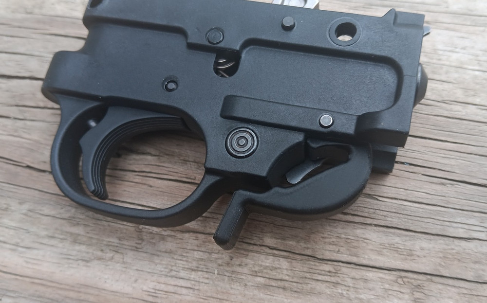 Ruger 10/22 Custom Extended Magazine Release - Black Color