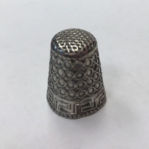 Vintage  Stering Silver Thimble  Says 925 & No Mark Size 3.7gr