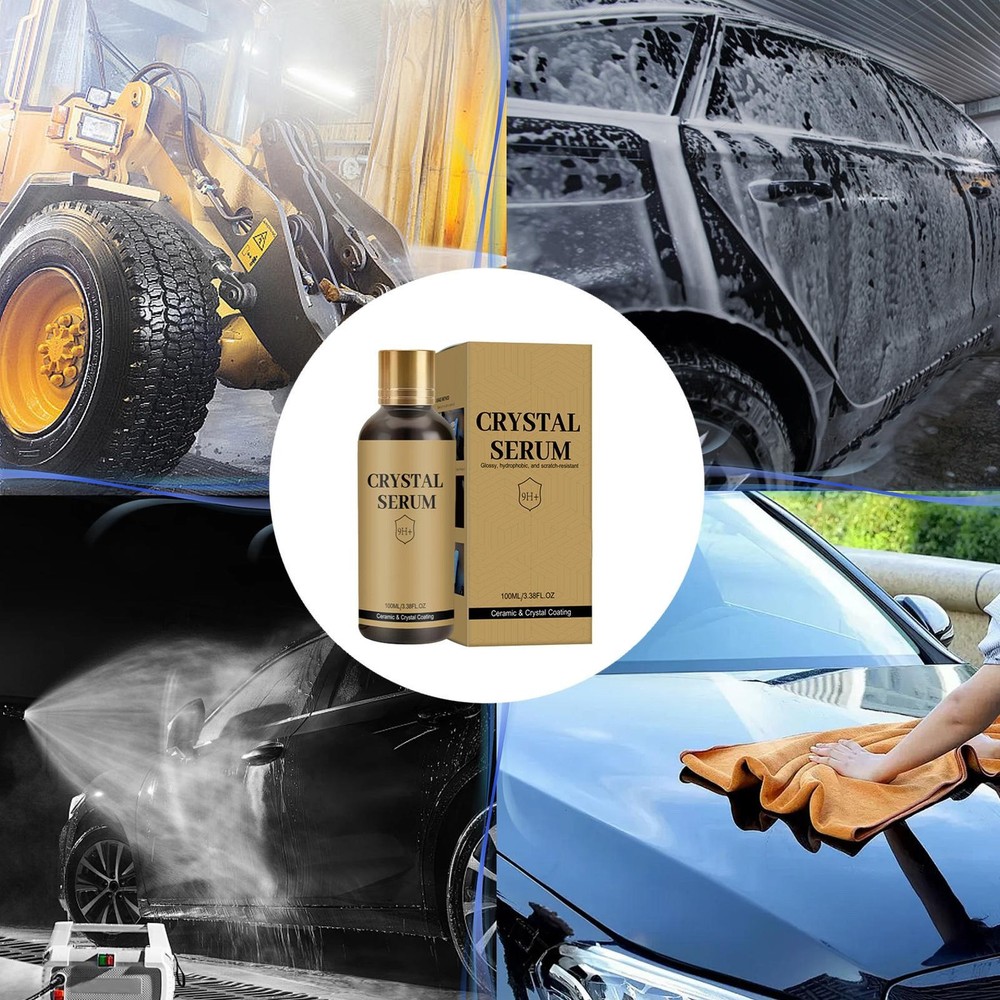 100ml - Crystal Serum Advanced Graphene Ceramic Coating for Auto, 9H