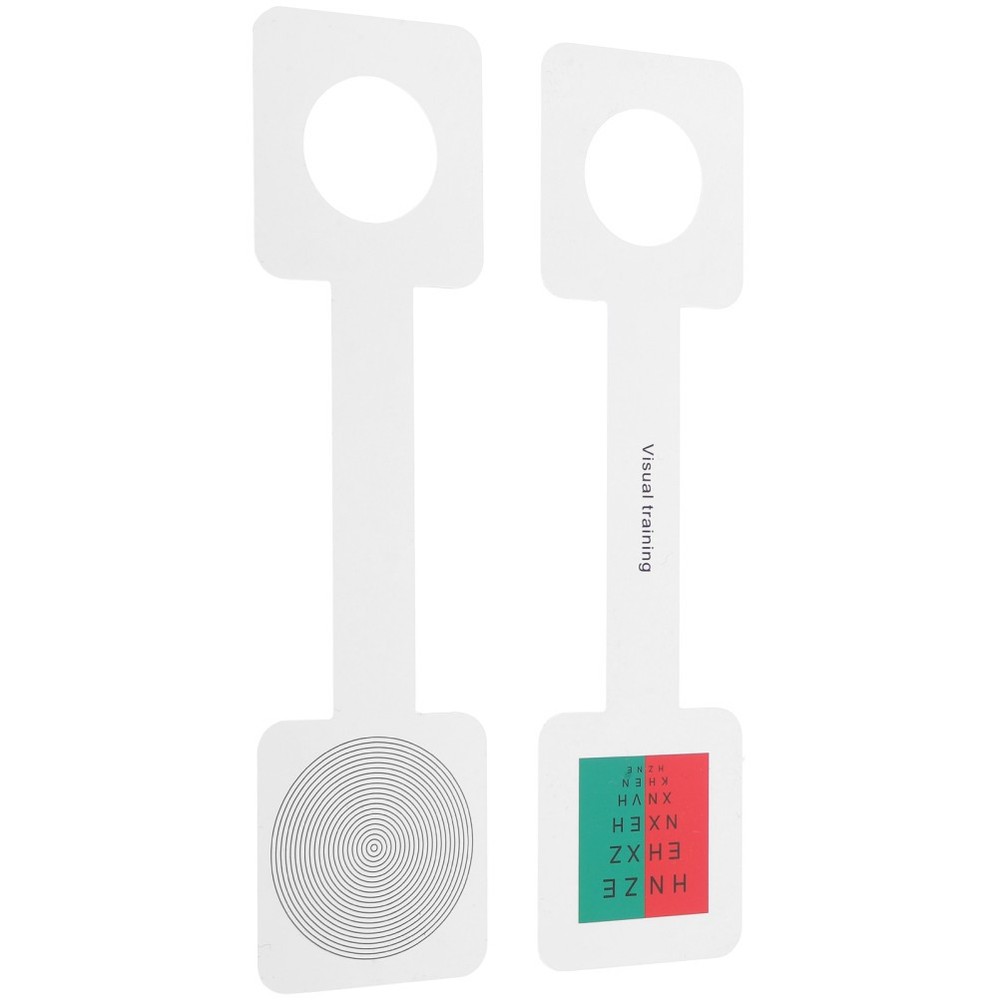 2 Pcs Vision Test Board Optometry Eye Exam Boards Examination Tool