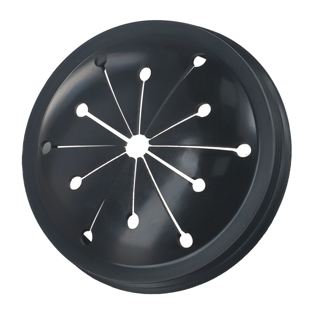 Household Splash Guards Systems Waste Accessories Baffle Black Disposal