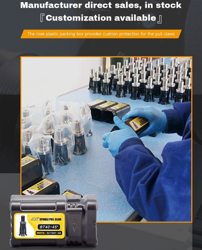 SFX CAT40-OT* Spindle Pull Claw CNC Internal Thread Tool Milling