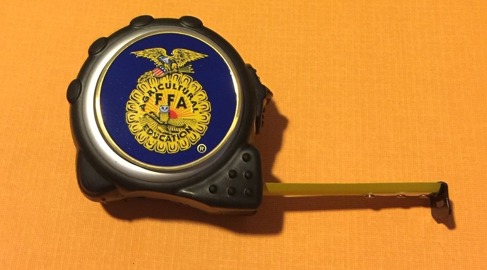 FFA FUTURE FARMERS OF AMERICA  16-Foot Black Silver Tape Measure FREE SHIP