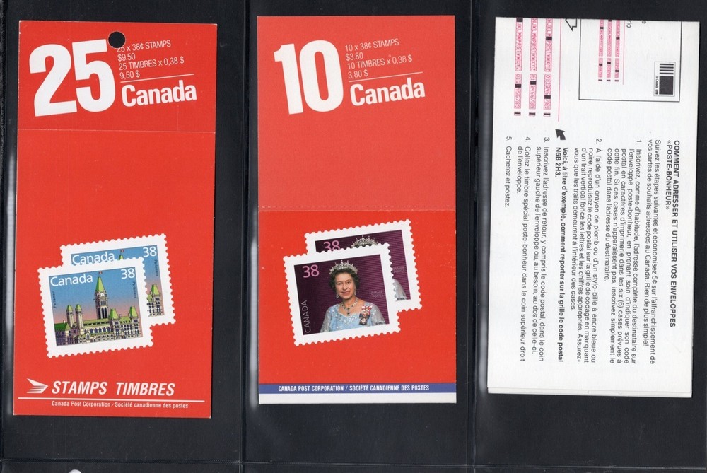CANADA MINT NH STAMP COLLECTION COMPLETE BOOKLETS #1