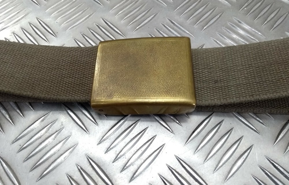 Old Pattern Heavy Duty Green Load Carry German Service Belt