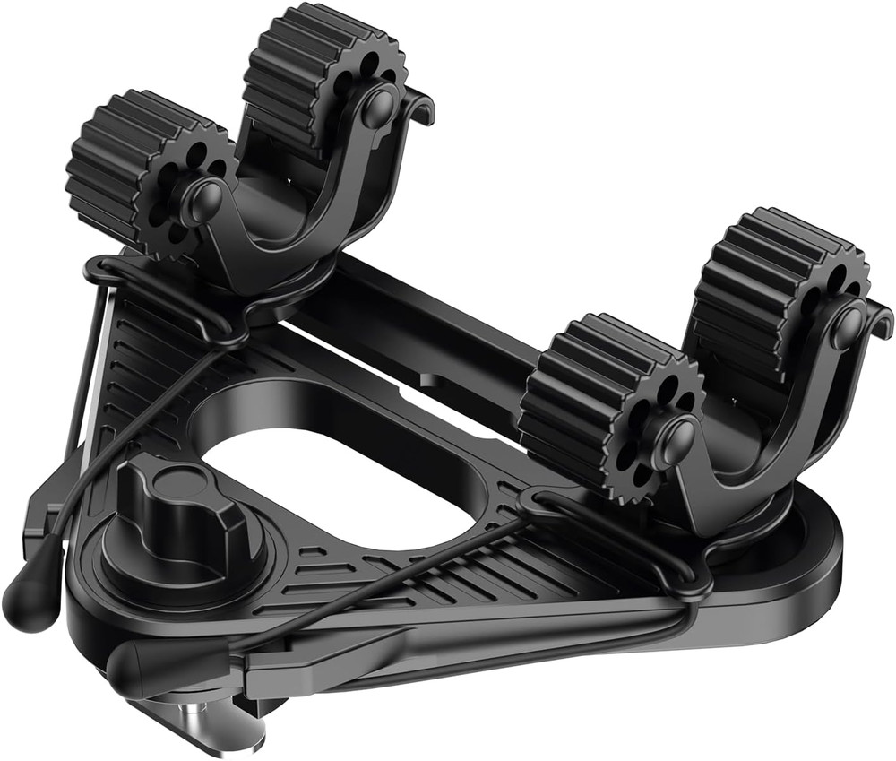 Doubleheader with Dual Kayak Paddle Holder, Kayak Paddle Holder with Two Securit