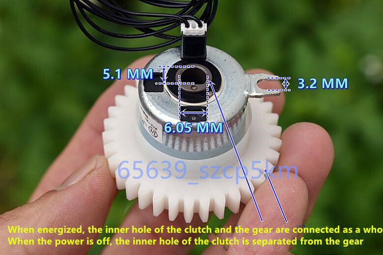 TENRYU MARUSAWA DC24V 3W MICRO CLUTCH FOR Printer Accessories