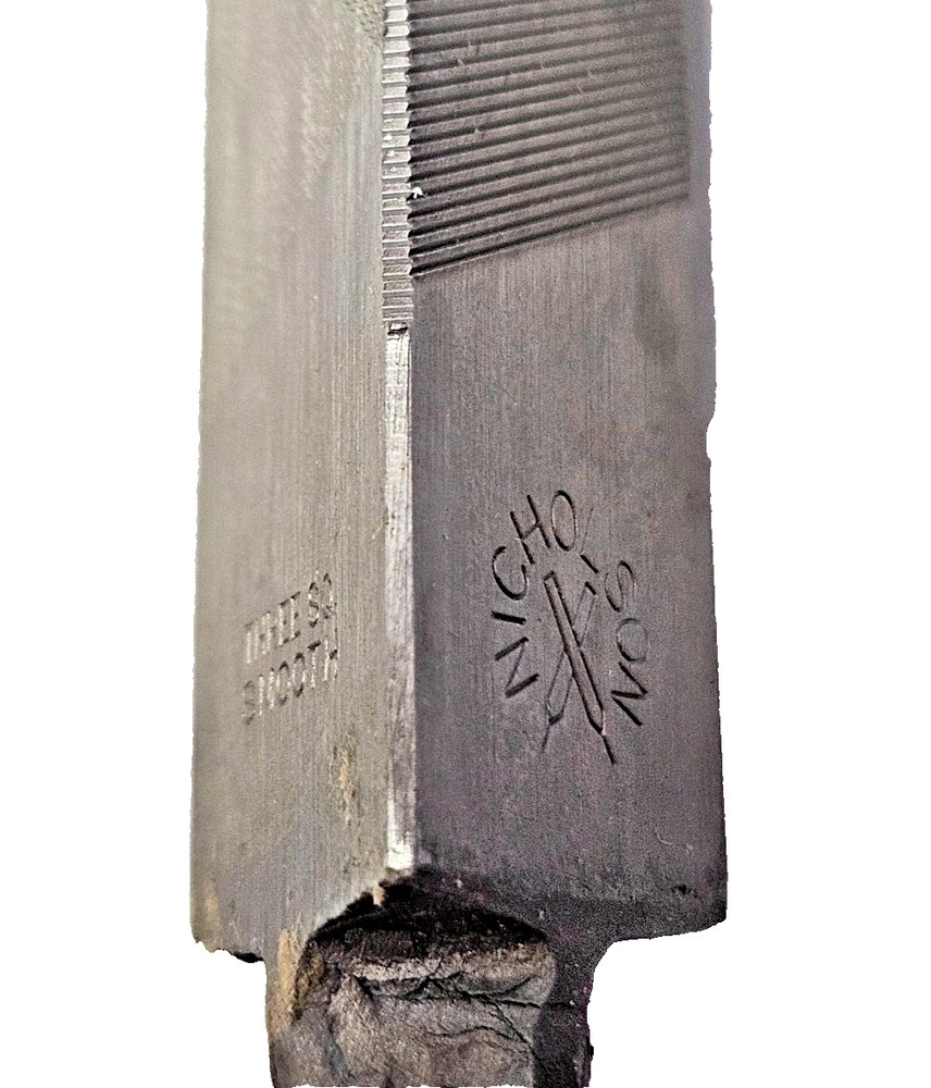 10" Triangular File 16213N Nicholson Smooth Double Cut Three Square 3 Square