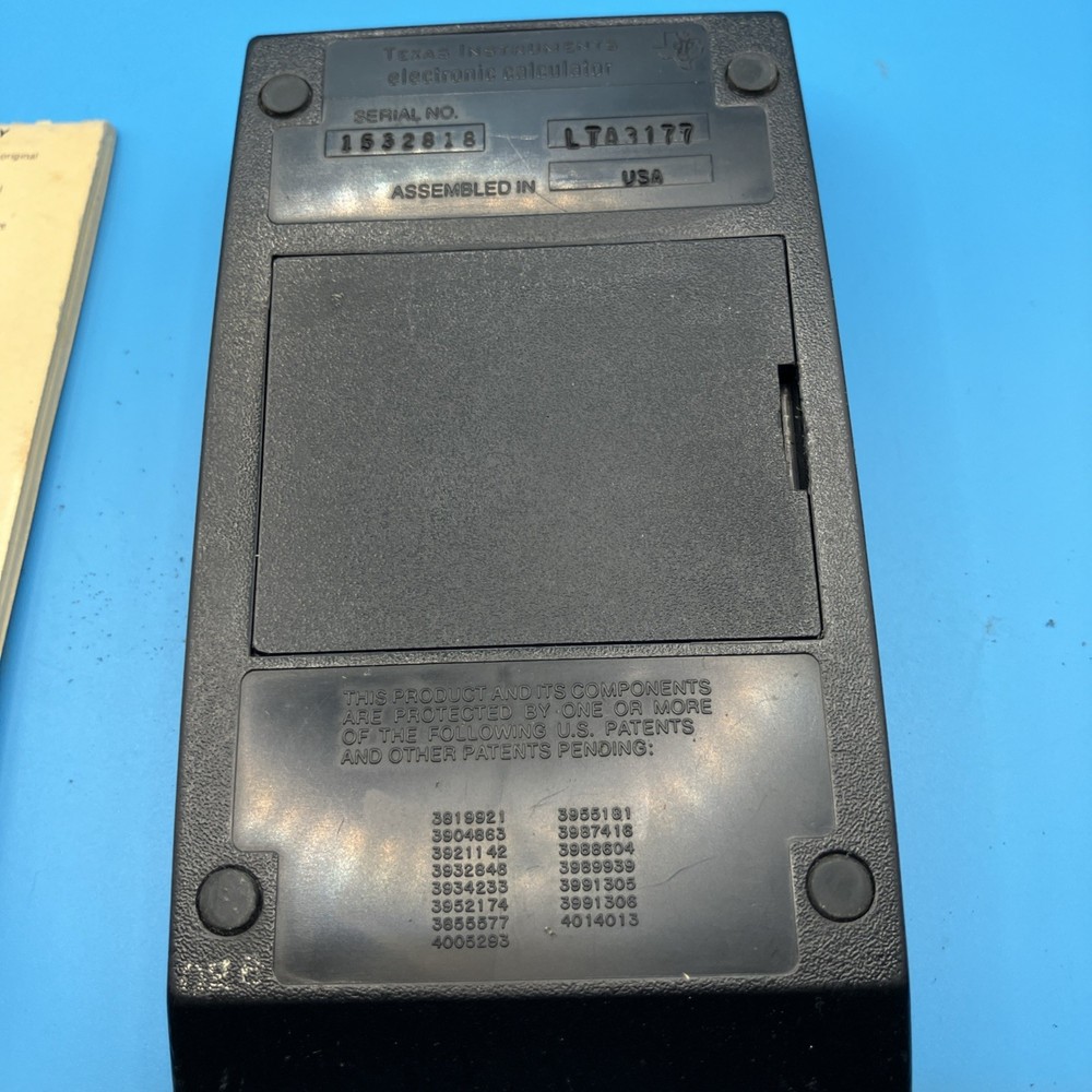 Texas Instruments TI-30 Vintage Electronic Calculator