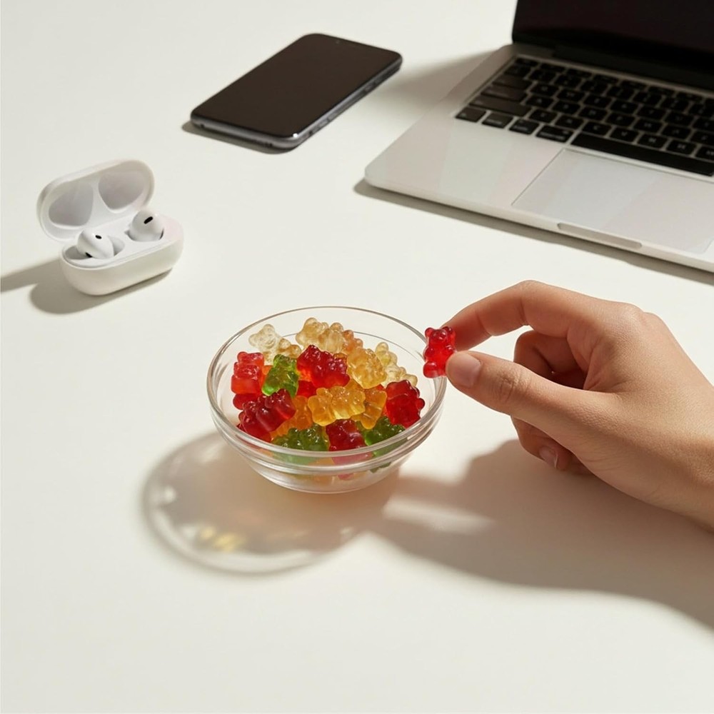 Cup candy Gummy Bear Fun fruit Bites 6oz