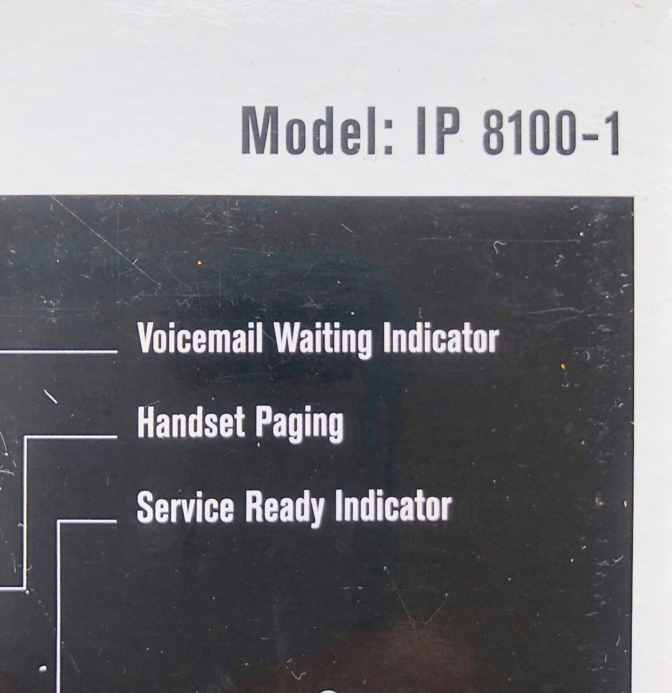 Vonage VTech IP 8100-1 Broadband Telephone System, Base & Handset Open Box