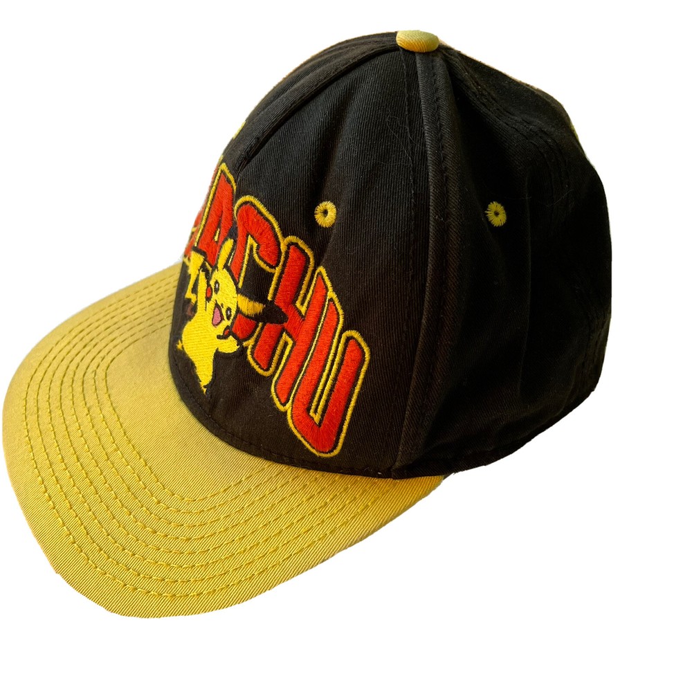 2016 Pokémon - PIKACHU Embroidered Adjustable Snapback Baseball Cap Hat