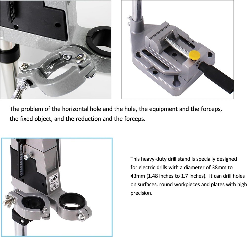 R Adjustable Drill Press Stand for Precise Drilling