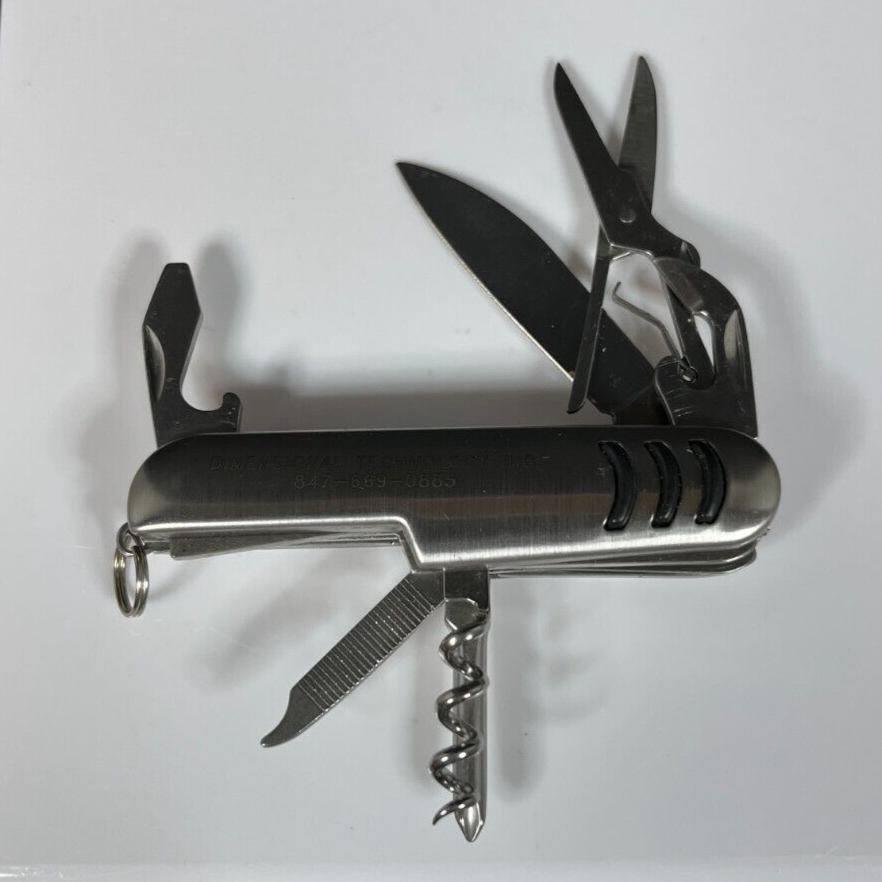 Dimensional Technology Inc. Silver Tone Mini Multi-Tool