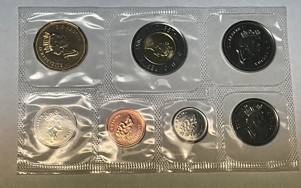2001 P Canada Prooflike Uncirculated Set Envelope & COA