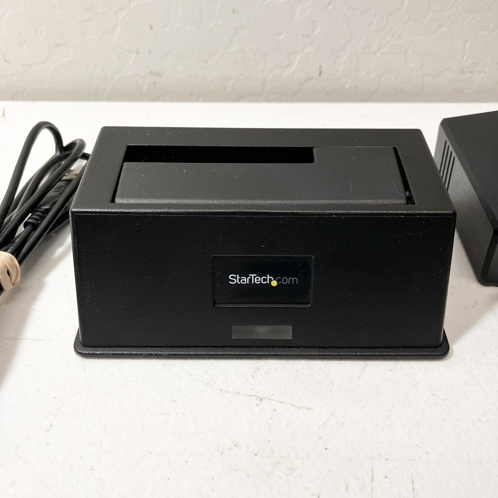 StarTech.com - USB 2.0 to SATA Hard Drive Docking Station - Black