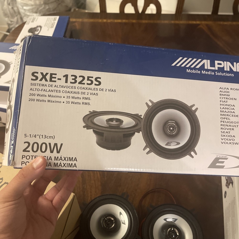 ALPINE SXE-1726S SPEAKERS