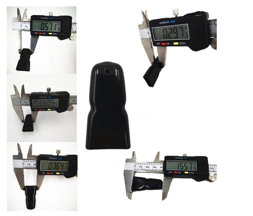 Premium Quality Longbow Rubber Bow Tip Protector Recurve Bow Limb Tip Protector