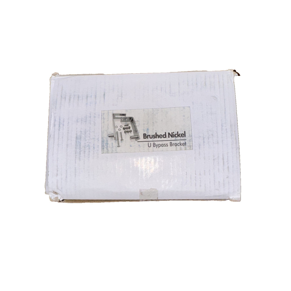 Brushed Nikel U Bypass Bracket